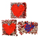 Frammenti di cuore - 2009 | dimensioni varie - gel e acrilico su cartone, trattato con smalti e resine | Gianna Moise